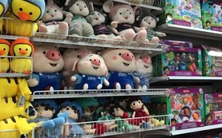 毛绒玩具店陈列效果图