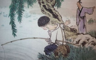 改写小儿垂钓100字