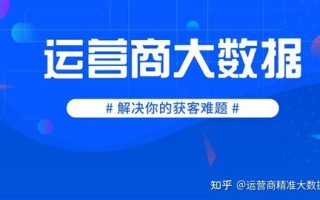 运营商大数据获取有哪些公司