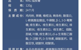 宠物营养膏制作配方