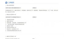 简历模板示例：