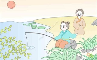 请播放古诗小儿垂钓