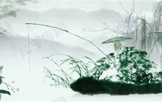 婚礼背景垂钓