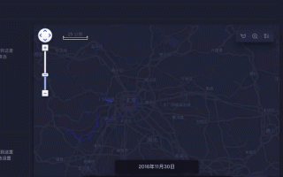 1.通信大数据轨迹图的应用