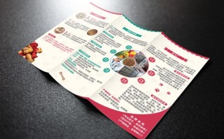 宠物食品折页设计图