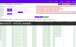 爬虫抓取大数据精准获客