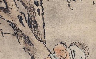 古画垂钓手机壁纸