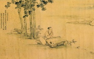 千秋垂钓图阅读