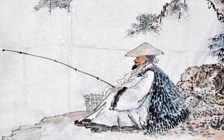 垂钓五绝诗
