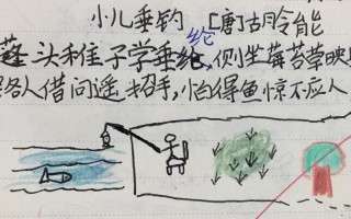 垂钓的老人的描写