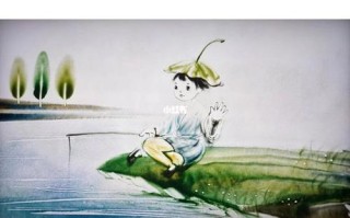小儿垂钓这首诗刻画