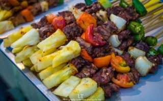 自家制作泰国风味酸辣虾仁鸡丝拌菜