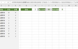 excel大数据模板