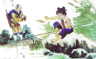 小儿垂钓描写垂钓的诗句