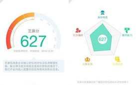 芝麻信用大数据评判标准