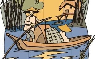 梵高画的海上的帆船