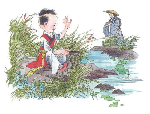 小儿垂钓是在哪里钓鱼-第1张图片-彩蝶百科 小儿垂钓是在哪里钓鱼-第1张图片-彩蝶百科