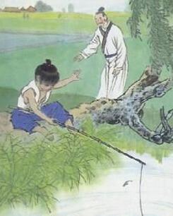 小儿垂钓：儿童垂钓诗朗诵-第1张图片-彩蝶百科
