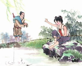 小儿垂钓:背诵加动作-第1张图片-彩蝶百科 小儿垂钓:背诵加动作-第1张图片-彩蝶百科