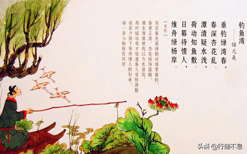 垂钓诗句赏析-第1张图片-彩蝶百科 垂钓诗句赏析-第1张图片-彩蝶百科