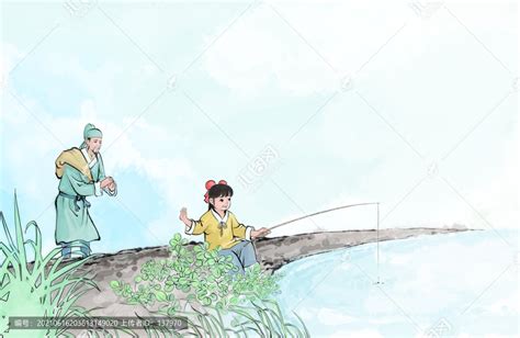 画一个钓鱼的人-第1张图片-彩蝶百科